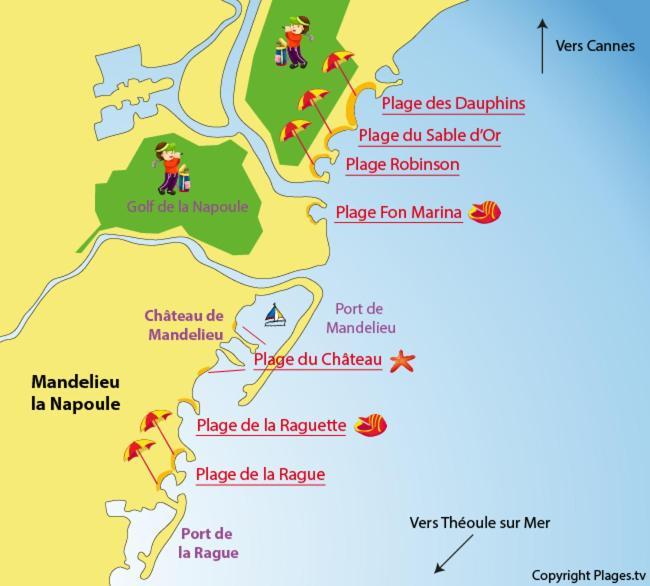 Appartamento La Casa Mandelieu Esterno foto